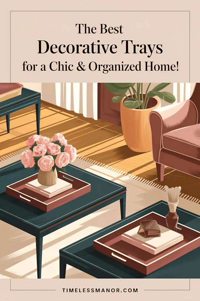 Best Decorative Trays for a Chic & Organized Home_timelessmanor (2)