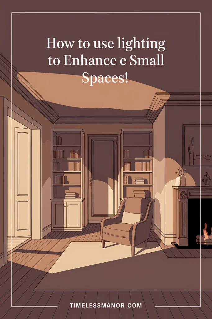 How to Use Lighting to Enhance Small Spaces_timelessmanor (2)