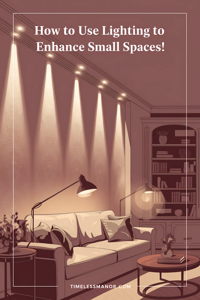 How to Use Lighting to Enhance Small Spaces_timelessmanor (4)