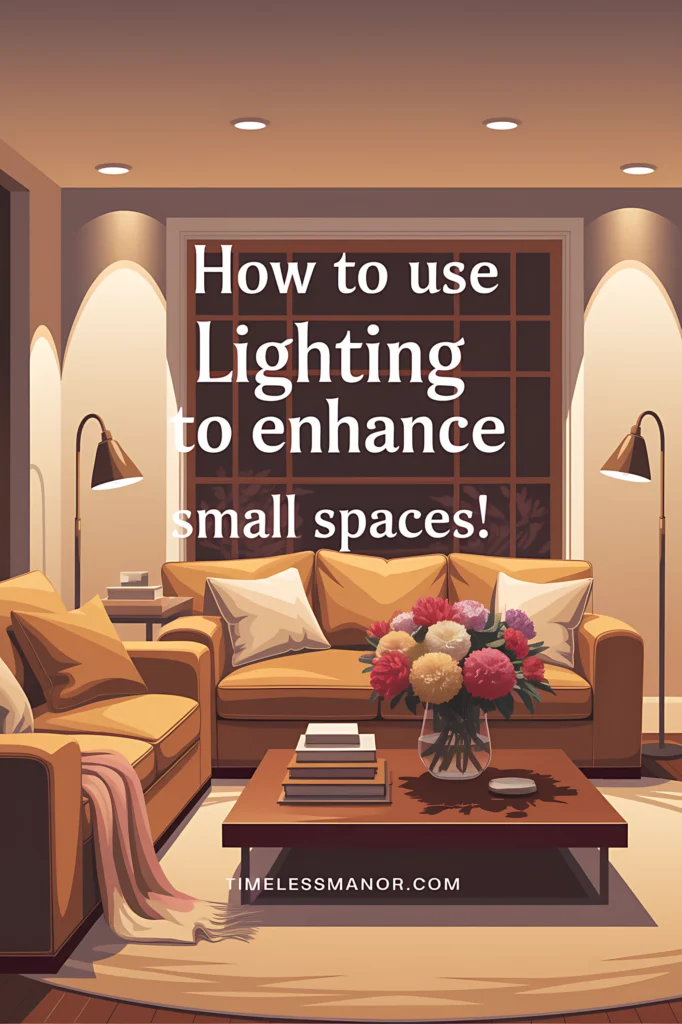 How to Use Lighting to Enhance Small Spaces_timelessmanor (4)