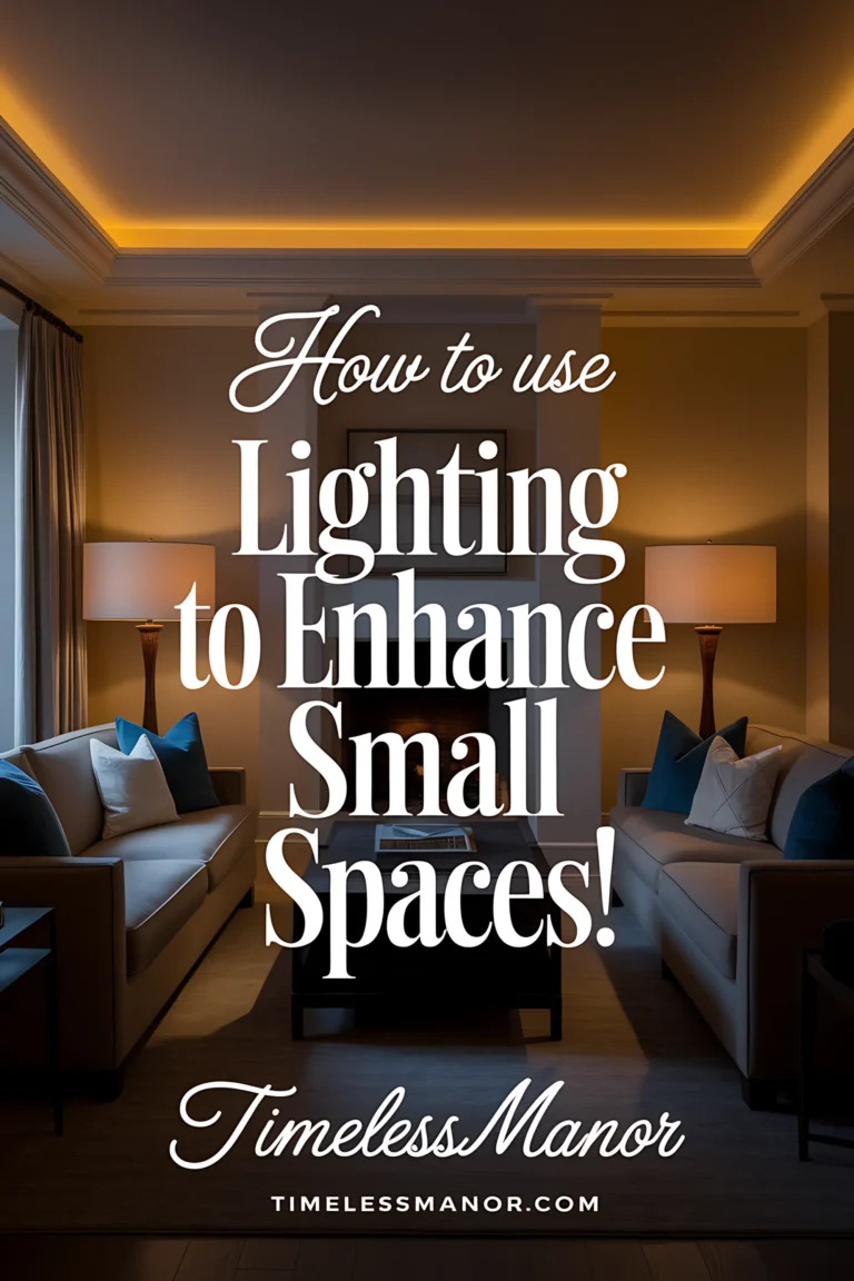 Lighting Tricks to Make Small Spaces Feel Bigger