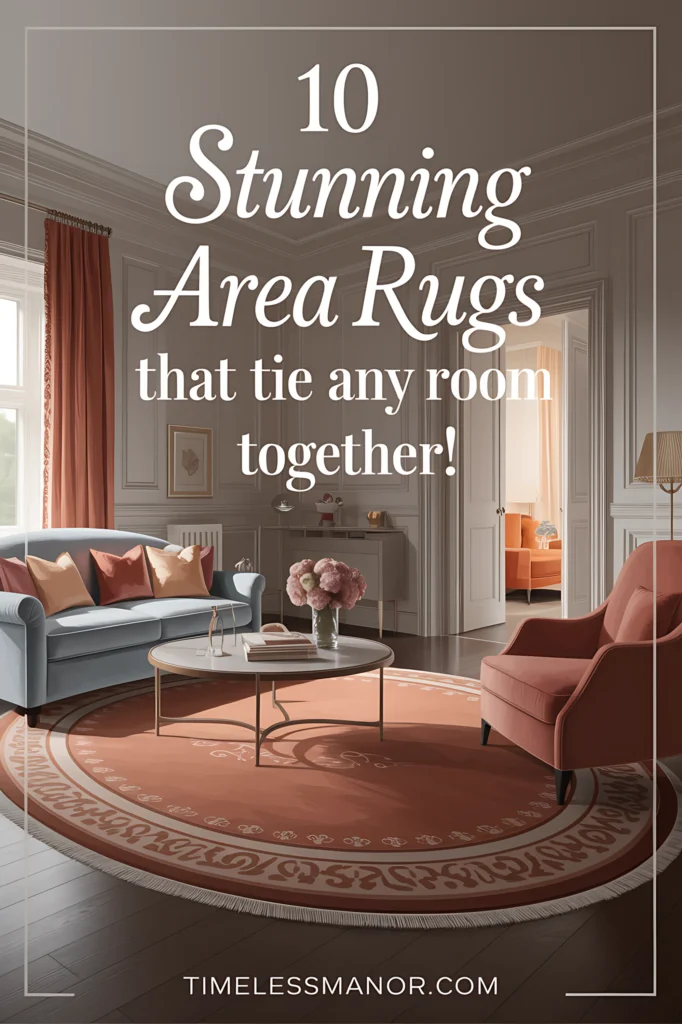 Stunning Area Rugs That Tie Any Room Together_timelessmanor (2)