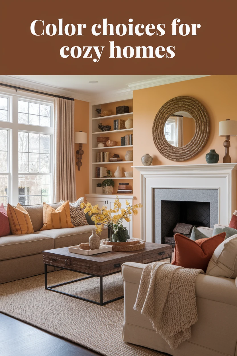 Discover how specific color choices can create a warm and cozy atmosphere in your home.