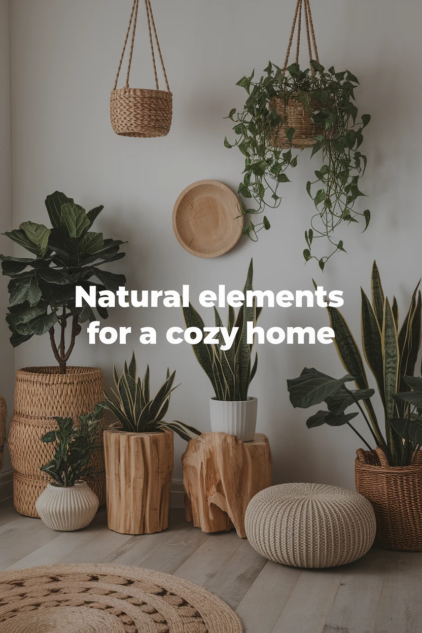 Learn how incorporating natural elements can add warmth and a touch of nature to your home.