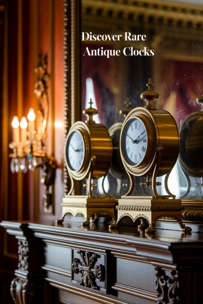 What to Bring to the Beach with a Baby: Antique clocks in luxurious settings
