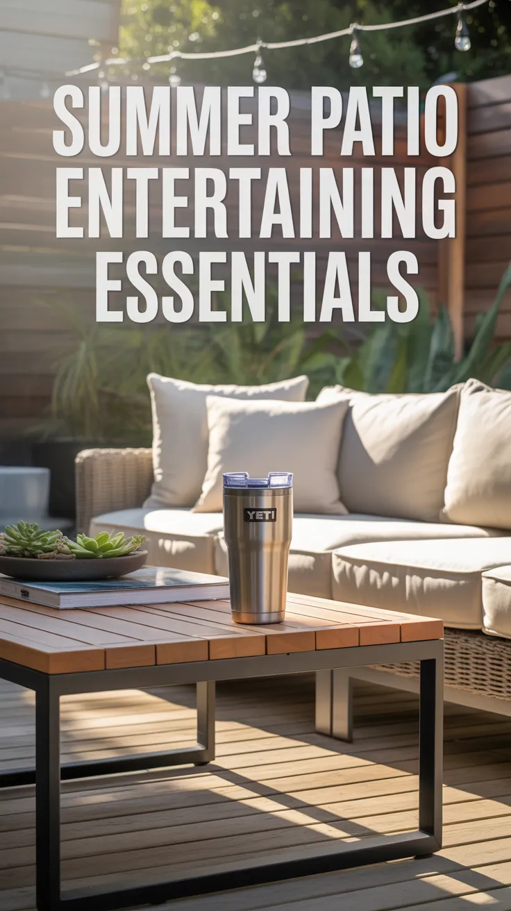 outdoor entertaining, non-stick coasters, shatterproof wine glasses, Tritan plastic glasses, unbreakable outdoor glasses