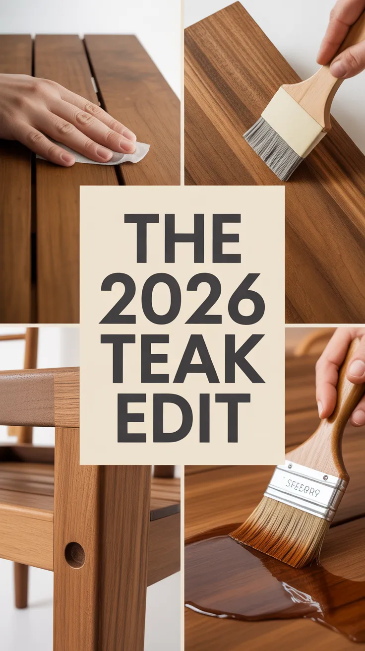 restoring weathered teak, outdoor furniture maintenance, teak garden bench care, luxury outdoor living, Timeless Manor teak guide.