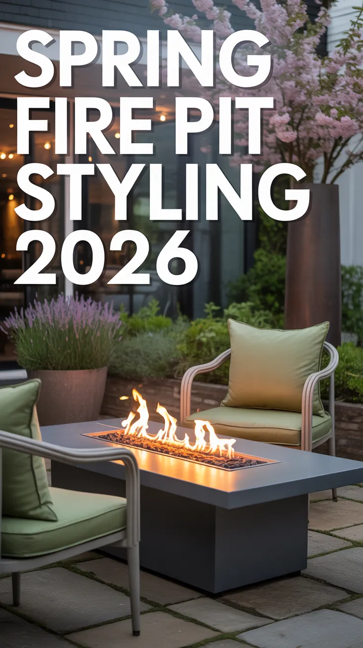 modern patio fire table, fire pit coffee table, washable outdoor rugs, patio heating ideas, outdoor cordless lamps