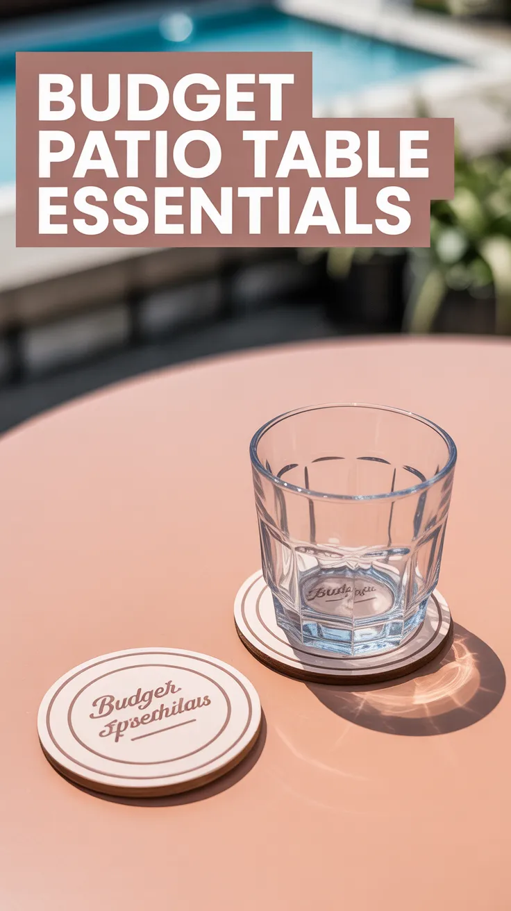 faux outdoor plants, cheap patio styling, affordable outdoor lanterns, affordable patio furniture accessories, budget outdoor decor