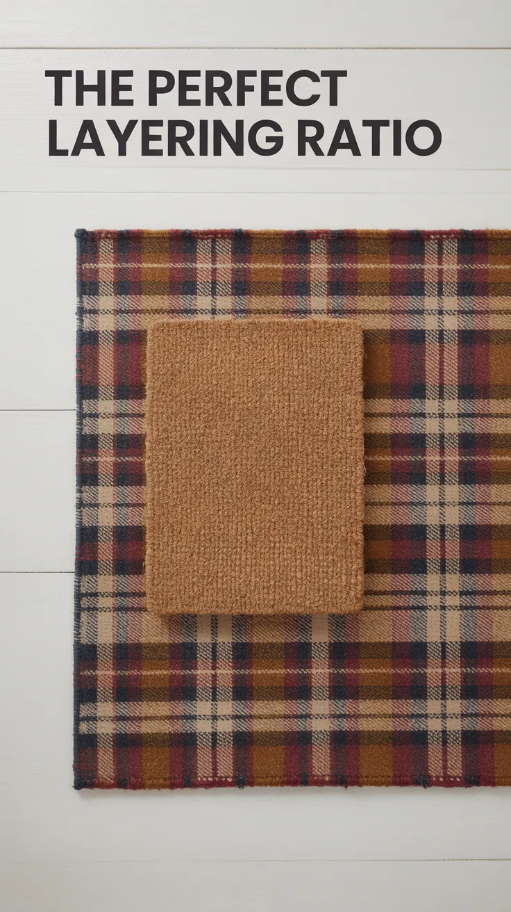 washable rugs, navy rug, patio inspiration, outdoor living space, plaid rug