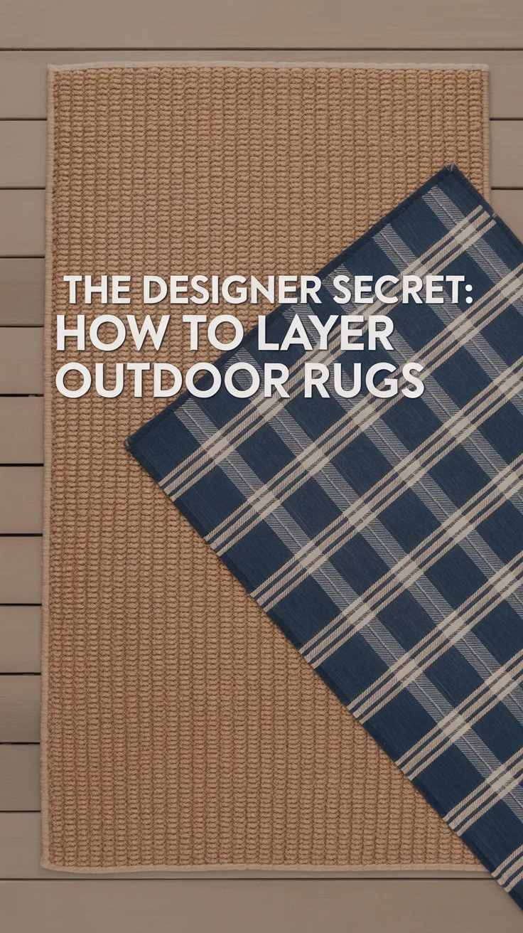 performance rug, backyard patio